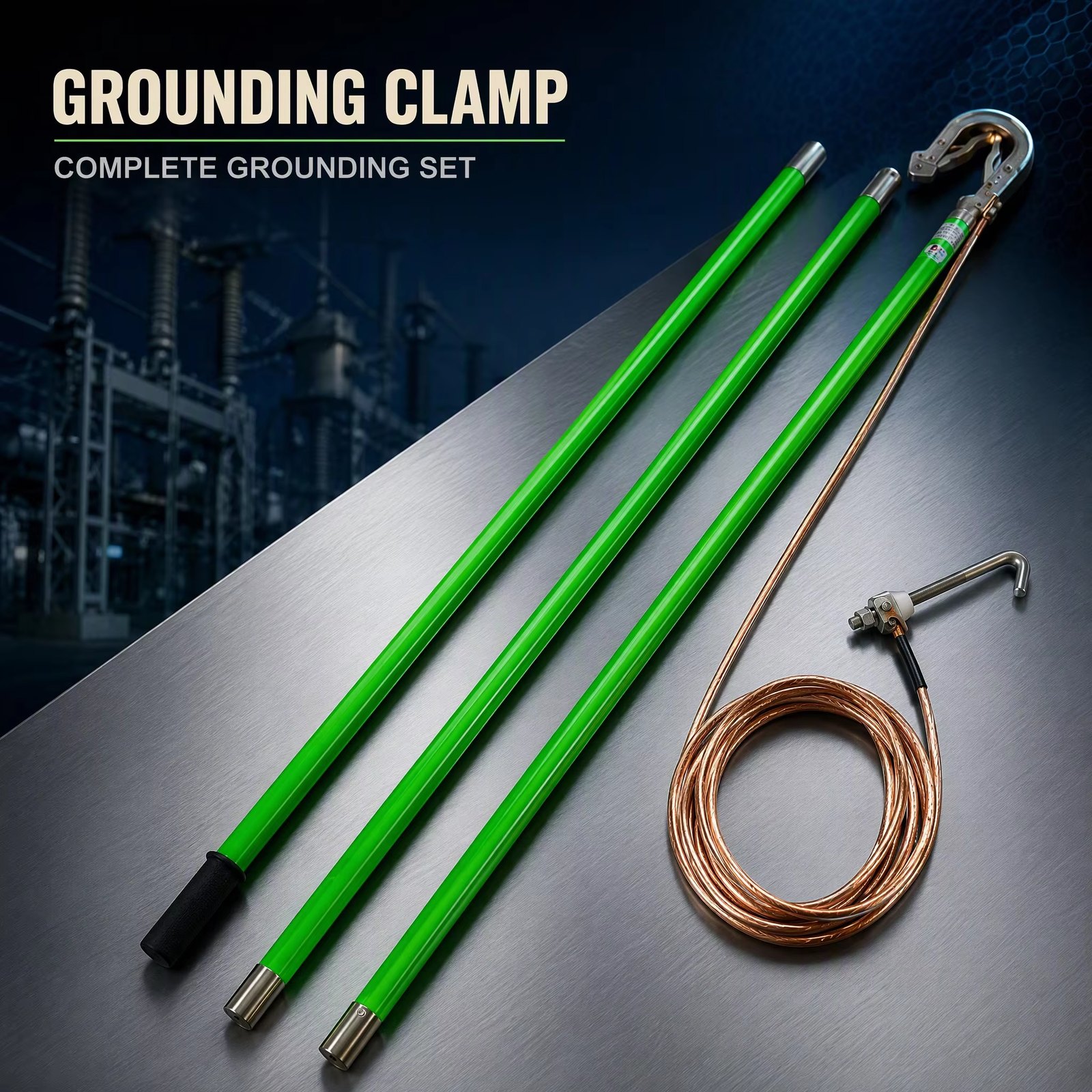 Rail Grounding Clamp for Track & Catenary Earthing detail 5