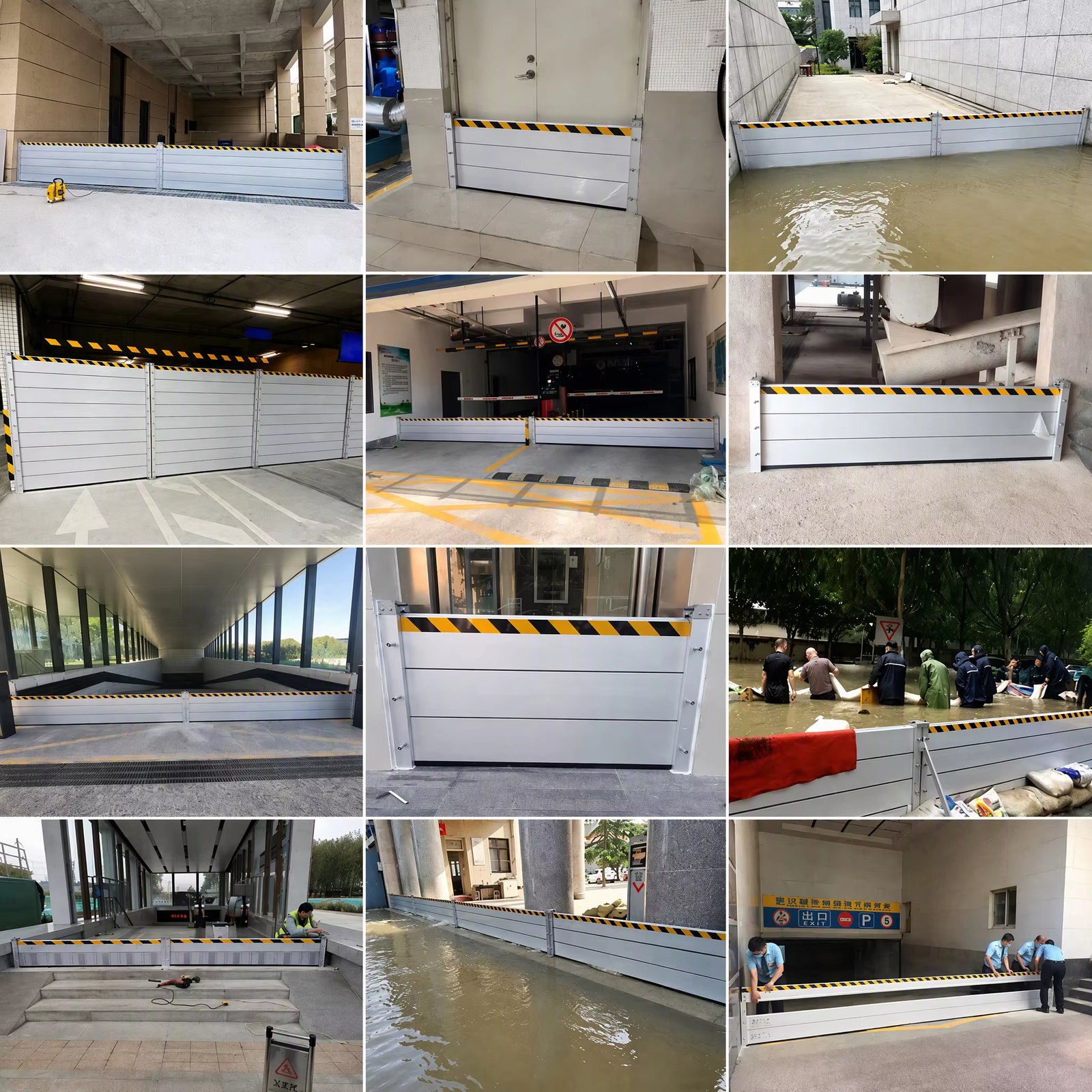 Aluminum Flood Defence Board — Detachable Water Barrier detail 9