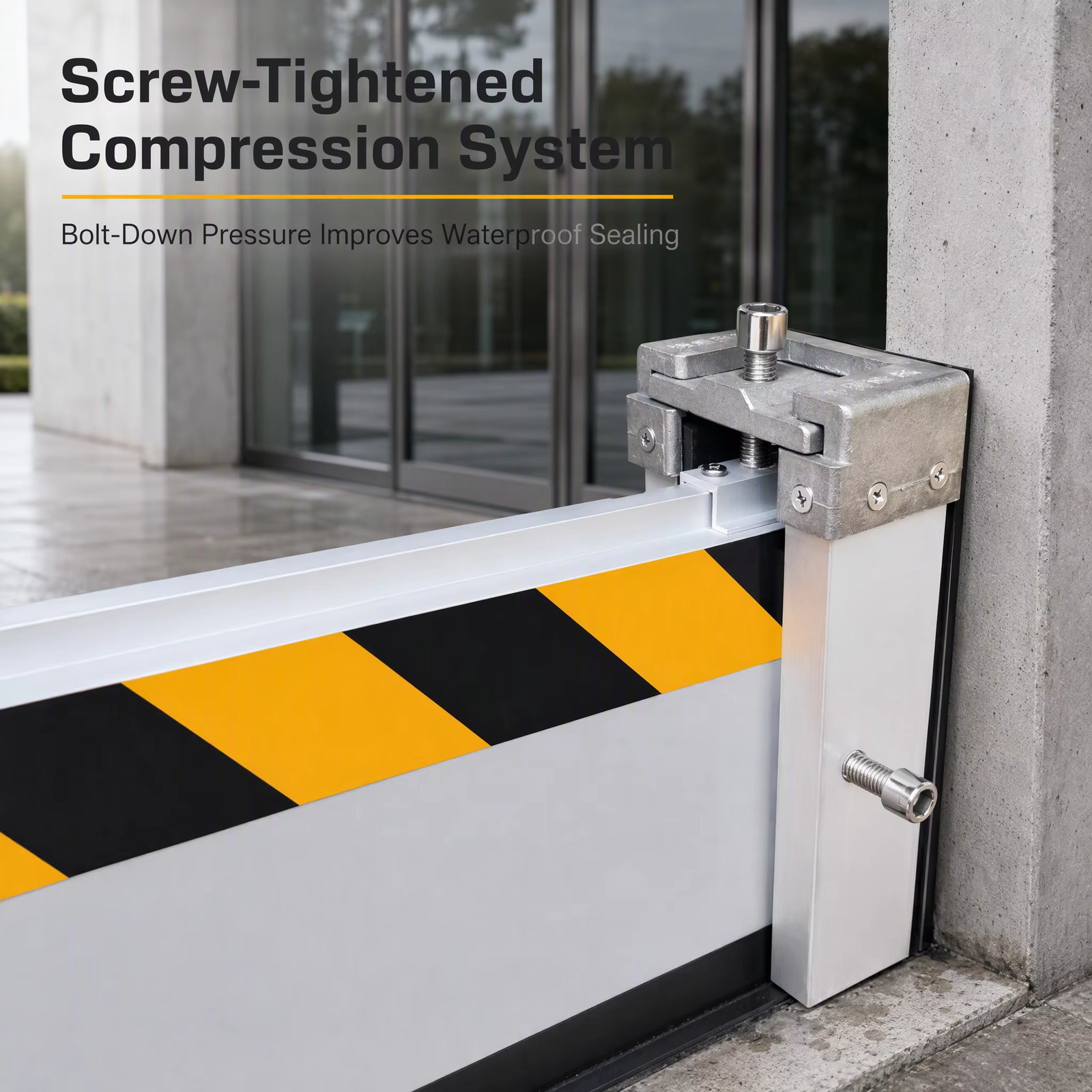 Aluminum Flood Defence Board — Detachable Water Barrier detail 3