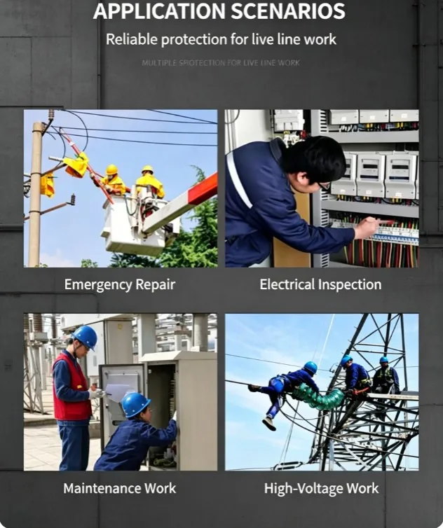 27.5 kV Portable Railway Catenary Grounding Set with Operating Rod detail 9