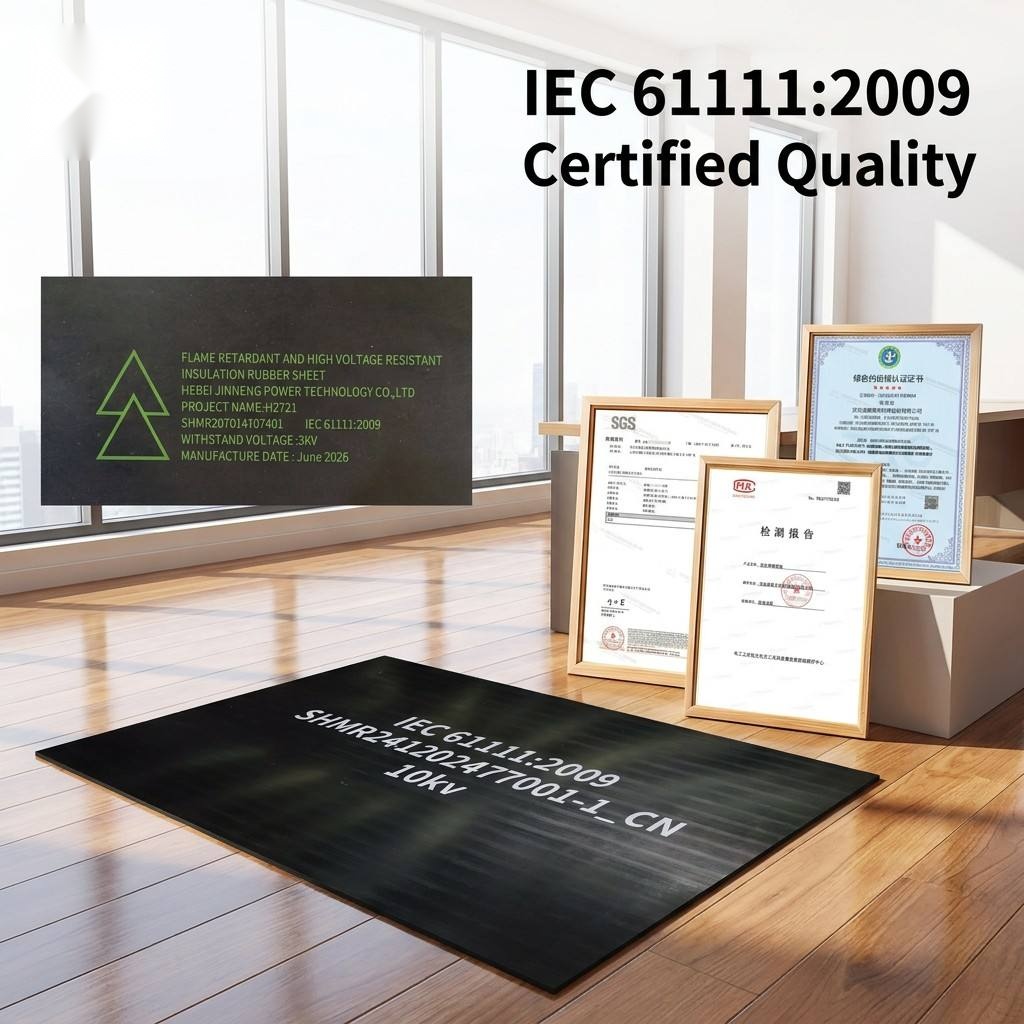 IEC 61111 Standard Insulating Mat 10 kV / 35 kV detail 4
