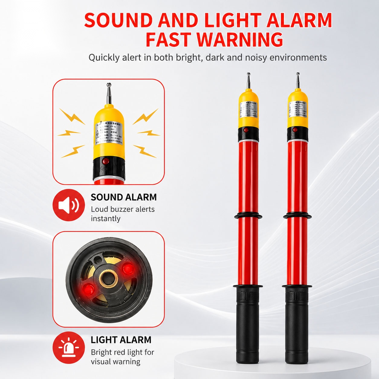 Fiberglass Telescopic HV Detector detail 4