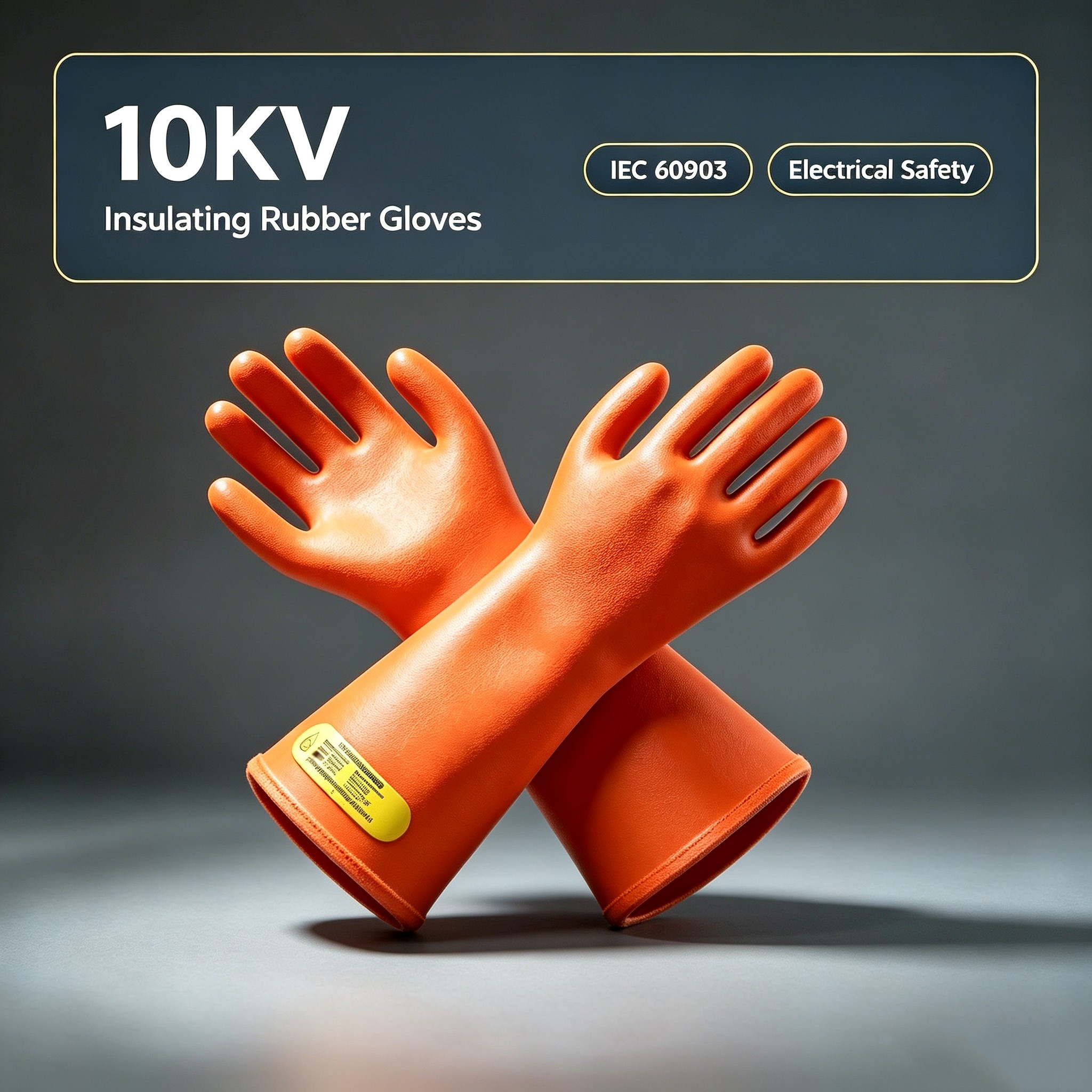 Rubber Insulating Gloves 10 kV – 35 kV detail 3
