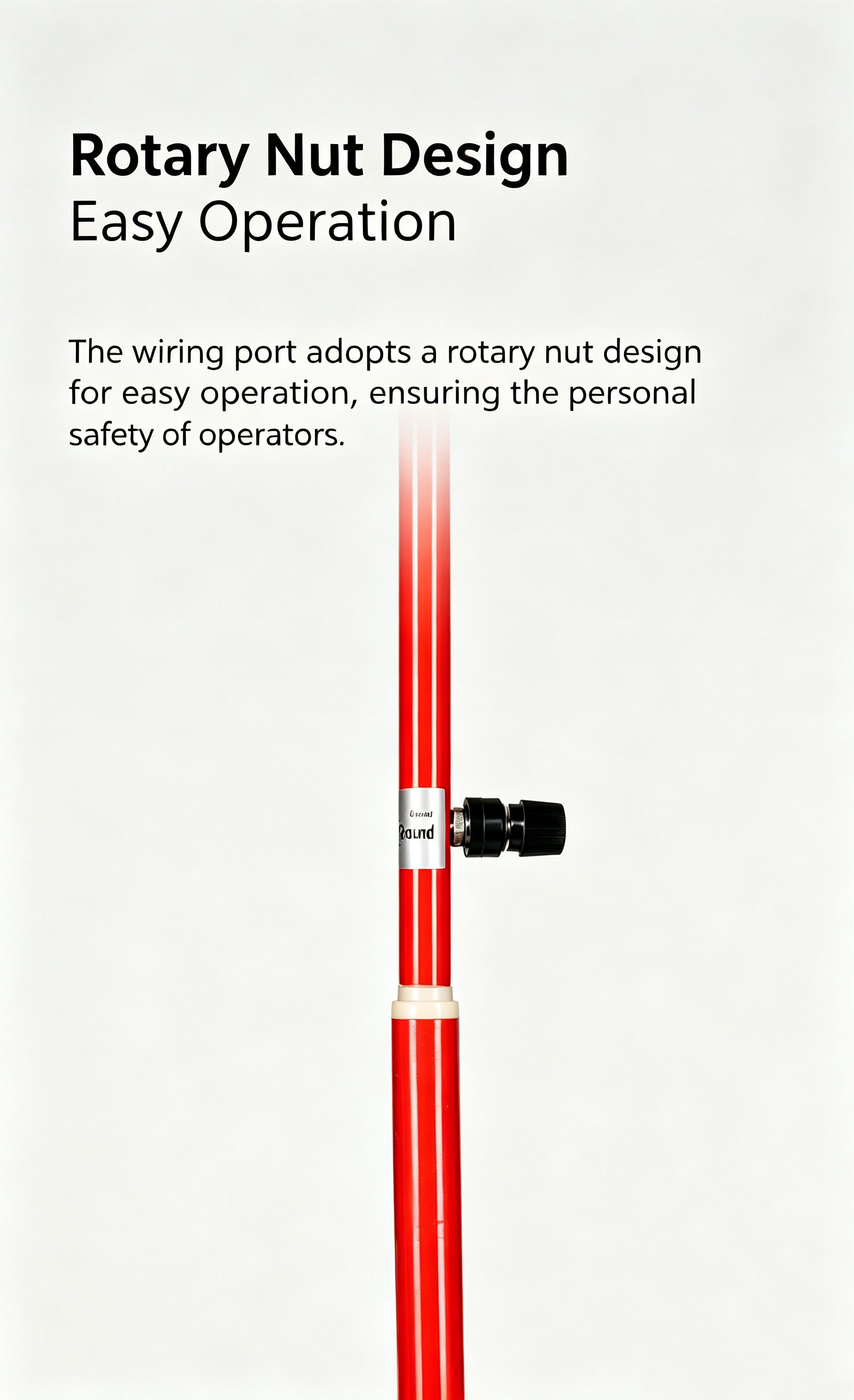 Telescopic High Voltage Discharge Rod 10 kV – 220 kV detail 3