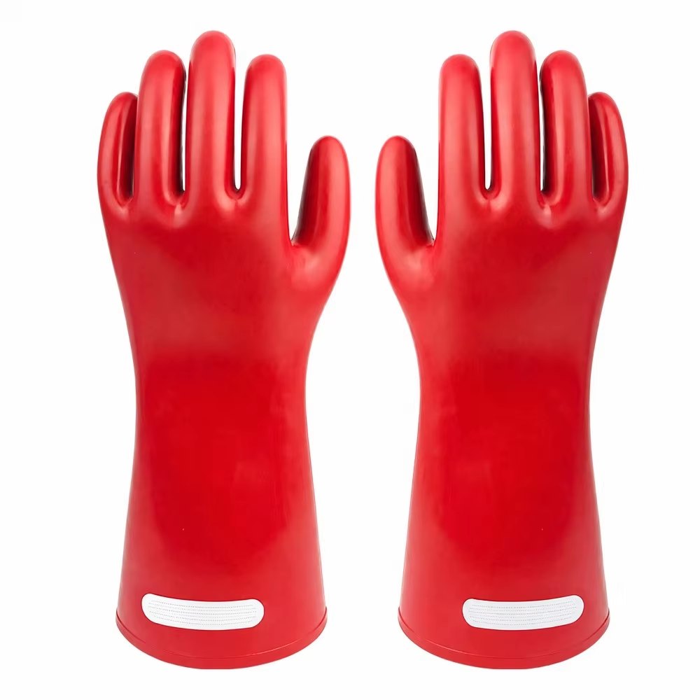 Natural Rubber Insulating Gloves 3 kV Working / 10 kV Test image 1