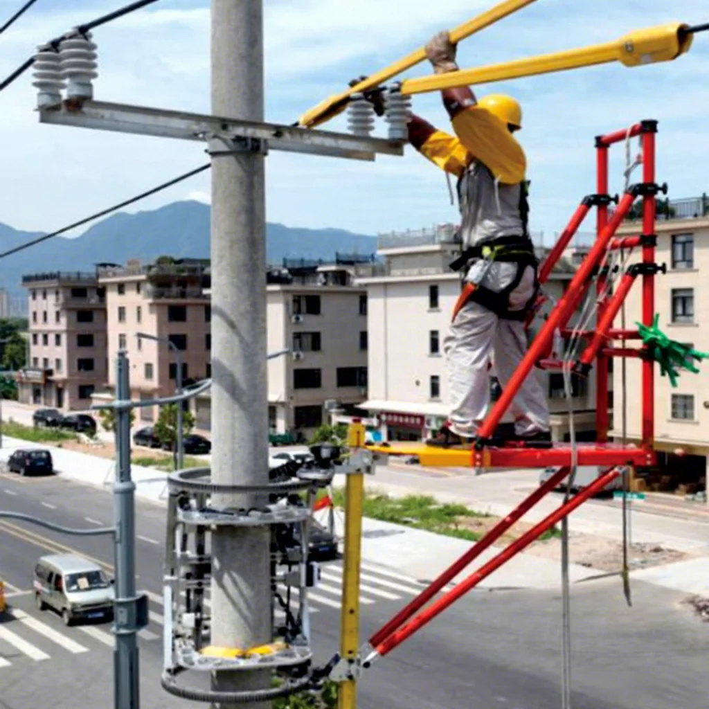 Vehicle-Mounted Manned Elevating Rotating Insulated Platform NKPD-ZC-100KG