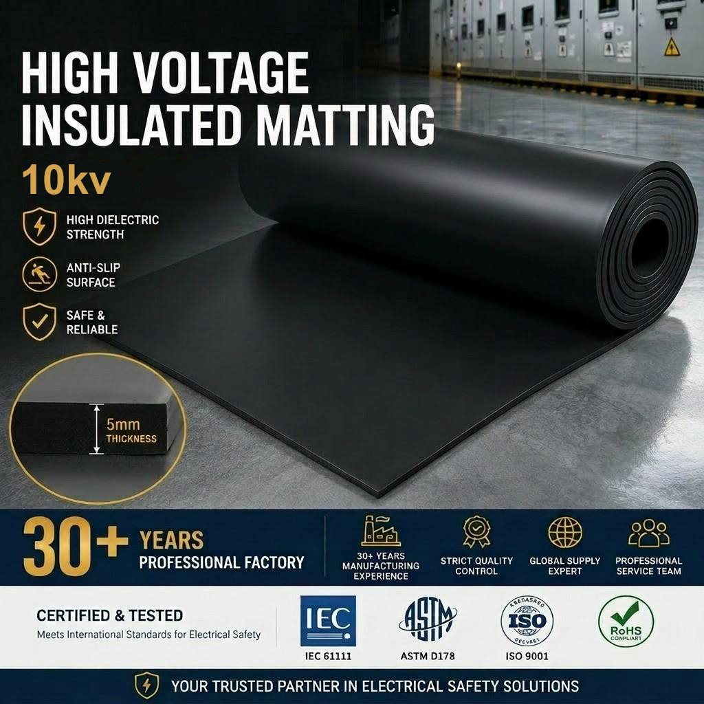 IEC 61111 5 kV / 10 kV / 35 kV High Protection Mat