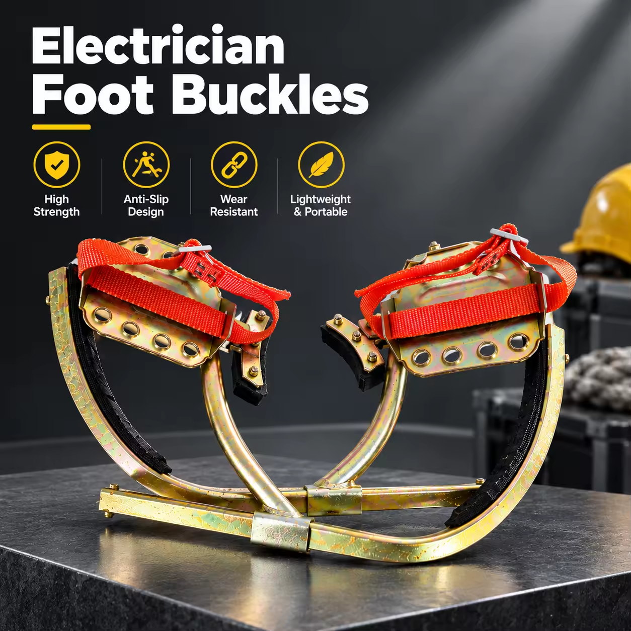 Adjustable Pole Climbing Shoes