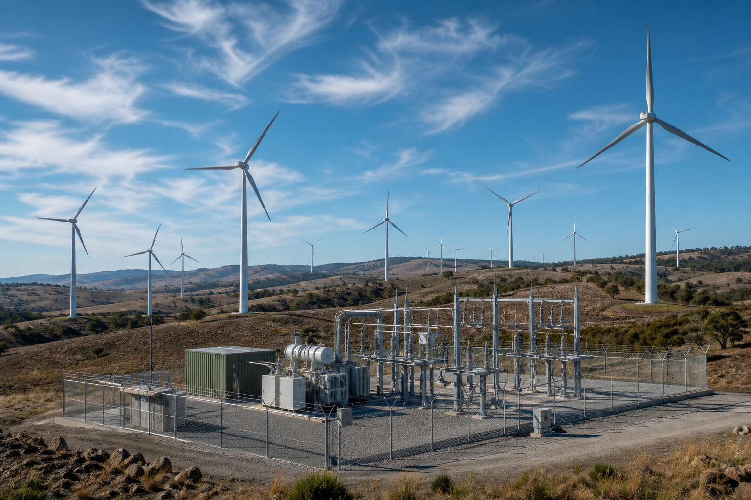 Wind Farm Earthing & Safety Supply